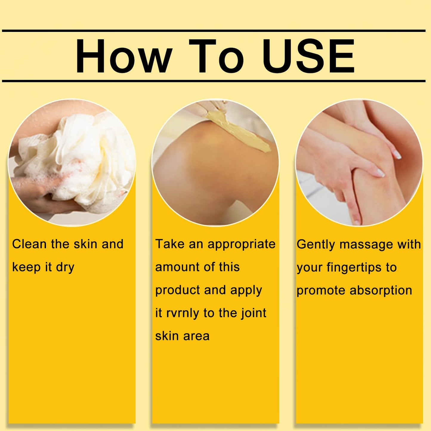 Bee Venom Joint Cream - Advanced Joint and Bone Cream, Specially for Back, Neck, Hands, Knees