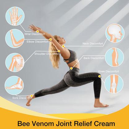 Bee Venom Joint Cream - Advanced Joint and Bone Cream, Specially for Back, Neck, Hands, Knees