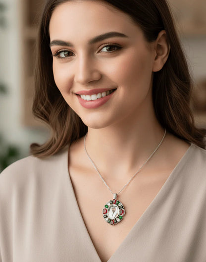 Royal Heritage Custom Photo Necklace