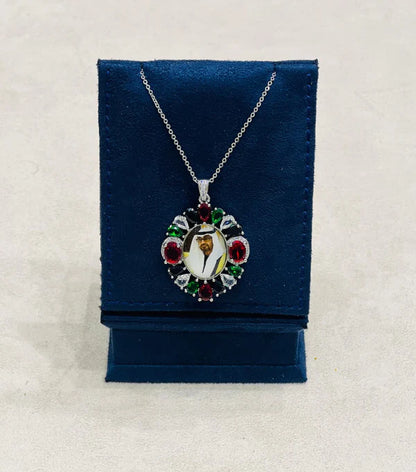 Royal Heritage Custom Photo Necklace